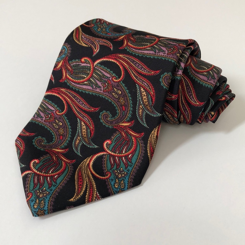 Christian Dior Paisley Tie